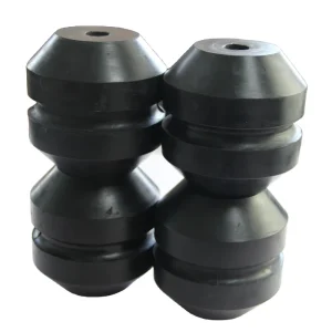 OEM Custom Molded Shock Absorption Damper Rubber Spring Sleeve Gourd Spring Buffer Rubber