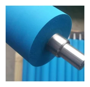 OEM Customizable Rubber Gluing Roller with a Wear Resistant and Smooth Finish for Cleaning Manufactured with Quality Standards