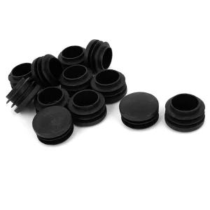 OEM Customize China Factory 3.5Mm 32Mm Waterproof Solid Black Rubber Oval Hole Plugs 16Mm Diameter