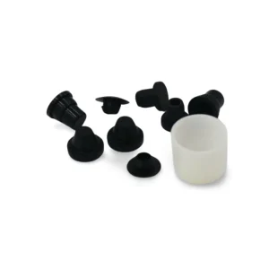 OEM Customize Sealing Natural Rubber End Cap With Various Silicone Rubber Plug Stopper Waterproof Sealing Parts