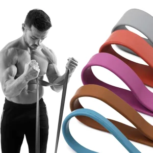 OEM Different Levels Rubber Latex Exercise Loop Bands Heavy Duty Resistance Band for Strength Training Physical