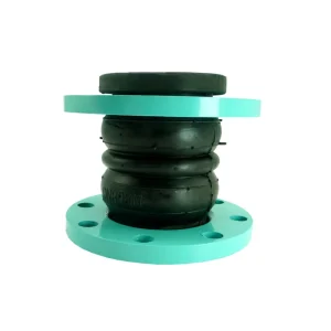 OEM Dn200 Rubber Flexible Joint with Flanges Flexible Vibrator Rubber Joint for Concrete Pipe Line Pump System