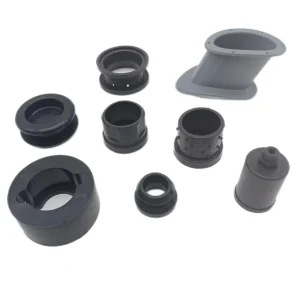 OEM Flexible Oil- and Chemical-Resistant FKM Rubber Bushing Custom Silicone Rubber Molding Bushing