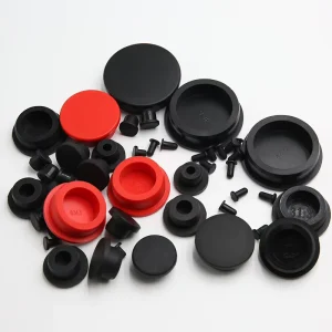 OEM Non-Standard Dustproof Silicone EPDM NBR FKM MVQ Oval Rubber Plug Stopper Custom Color Size Shape