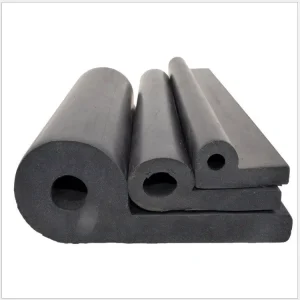 OEM ODM Custom Dense Foamed Rubber Co Extrusion Seal Strips P Shaped EPDM NR CR BR NBR FKM FPM Various Sizes Industrial Cutting