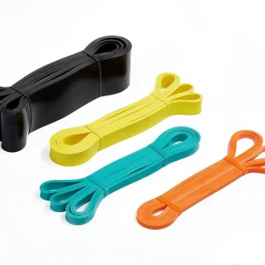 OEM ODM Custom Printed Heavy Duty High Elastic Natural Latex Durable Long Loop Pull Bands for Fitness Gym Equipment Distributors