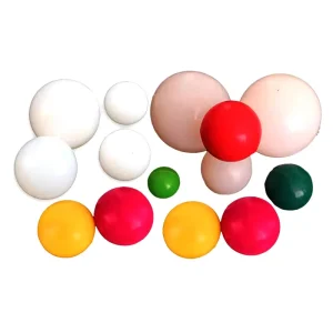 OEM ODM Custom Rubber Ball Durable Anti Slip Customizable Design for Various Industries
