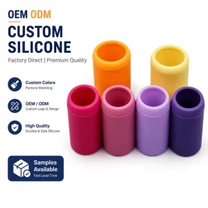 OEM ODM Custom Silicone Protective Cover Manufacturer Soft Rubber Sleeve for Bottles Tools and Small Device Parts