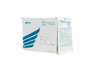 OEM Package Hospital Work Surgical Latex Gloves Medical Examination Powder Sterile Disposable Medical Surgical Gloves