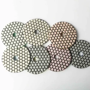 OEM Polishing Pad 4 Inch 100mm Polishing Disc for Dry Flexible Resin Bond Polishing Marble Granite Stone Abrasive Pad Sharp