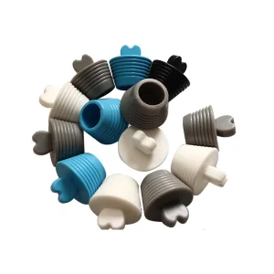 Oem Acceptable Pipe Hole Used Silicone Rubber Plug Rubber Bung Rubber Stopper Cutting Eco friendly Customized Sizes Colors
