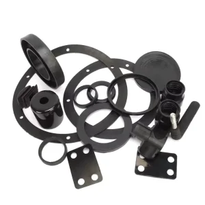 Oem Industrial Rubber Machinery Shaped Parts Customized Any Shape Silicone Rubber Molded Part Gasket Seals EPDM NBR NR Sale