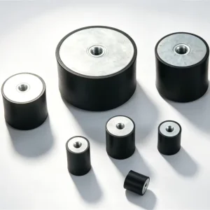 Oil-Resistant DE Rubber Shock Absorber, -40 to 80°C, for Laboratory Vibration Reduction