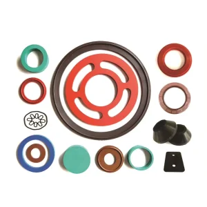 Oil-Resistant NBR FKM Automotive Industrial Machinery Hydraulic System Special-Shaped Molded Rubber Parts