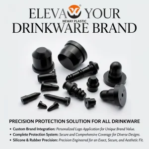 Oil Resistant Protective Silicone Sleeve Cup Bottom Cover Water Bottle Rubber Boot