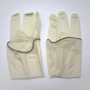 One time Use Inspect Rubber Gloves Sterile Rubber Surgical Gloves Disposable Inspection Glove