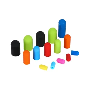 Other Brand Rubber Sleeve Silicone Cap Sheath Anti Collision Threaded Screw Protection Tube Plug High Temperature Resistant