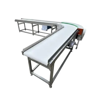 Outdoor Bulk Cement Belt Conveyor Fully Enclosed Dustproof Rubber Conveying System for Construction Site