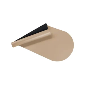 Oval Natural Rubber Yoga Mat Professional Yoga Fitness Exercise Non-Slip Grip Shock-Absorbing Asana Guidance Line 5mm Thick