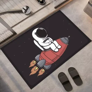Oversized Kitchen, Bathroom and Living Room Floor Mat Quick-Drying Water-Absorbent Rubber Bottom