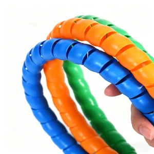 PE Plastic Nylon-Sheathed Hydraulic Hose with PP Spiral Protective Sleeve Custom-Cut