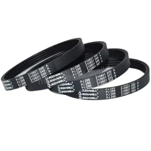 PJ336 Series Black Rubber Multi-Groove Transmission V-Belt for Conveyor Systems