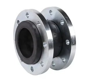 PN10 PN16 PN25 Single Sphere Rubber Bellows Expansion Joint With SS304 SS316 Flange