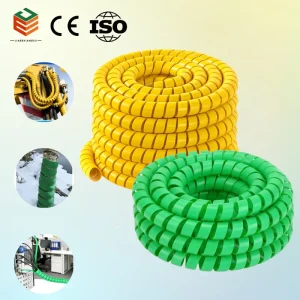 PP Spiral Wrap Guard Soft Sleeve for High-Pressure Hydraulic Oil Hose and Pipe