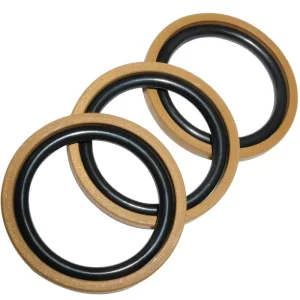 PTFE Copper Powder Gland Ring Seal for Hydraulic Cylinders Customizable Size