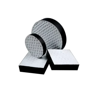 PTFE Elastomeric Rubber Laminated Seismic Isolation Bridge Bearing Pads