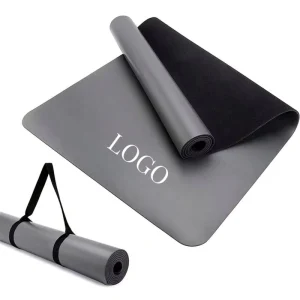 PU Natural Rubber Mat Eco Friendly Non Slip Custom Yoga Mats With Alignment Lines Fitness Mat