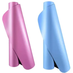 PU Natural Rubber Yoga Mat 183cm Long with 1-5mm Thickness Options for Yoga Pilates Enhanced Workouts