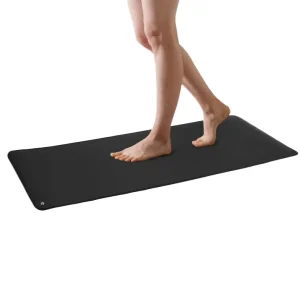 PU Natural Rubber Yoga Mat Non Slip Fitness Sports Mat 5MM Thickness 183cm Length ST009 Model High End Factory Outlet Straps