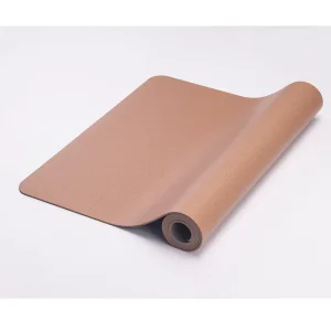 PU Natural Rubber Yoga Mat Rectangle Universal Solid Color Custom Logo