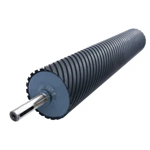 PU Polyurethane Urethane Roller High Durability Customized Silicone Rubber Coating Conveyor Driven PU Conveyor Roller
