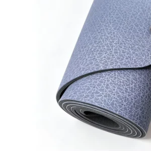 PU Rubber Yoga Mat Anti Slip Eco Friendly for Pilates