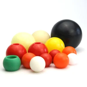 PULI Good Price Rubber Factory Small Black Hard Solid Silicone Rubber Ball With Hole