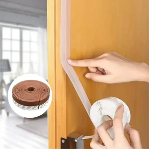PVC Door Window Self-Adhesive Weatherproof Soundproof Sealing Strip for Doors Windows