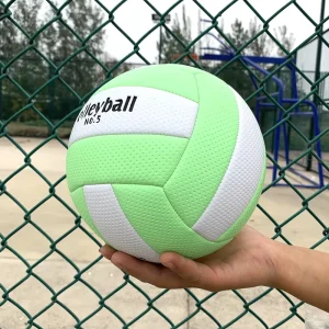 PVC Inflatable Volleyball with Customizable LOGO Size and Material Factory Direct Sales Supporting and Retail