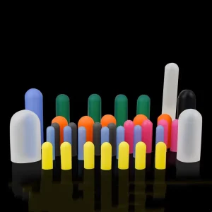 PVC Rubber Thread Protective Sleeve Screw Protective Cap Round Dustproof Sleeve Plastic Pipe Plug End Insulating Rubber Sleeve