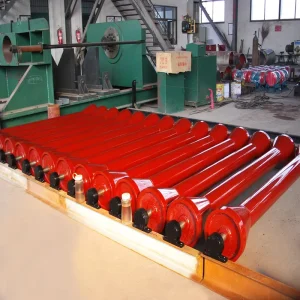 PVC Stainless Steel Rubber Conveyor Roller