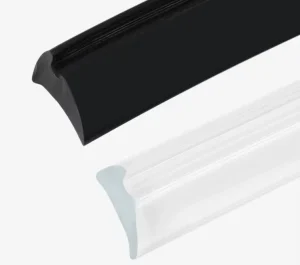 PVC Transparent Crescent Glass Door and Window Sealing Strip