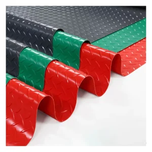 PVC Vinyl Coin Roll Carpet Gym Rubber Outdoor Flooring 3mm Waterproof Non Slip Mats for Hospital School and Hotel