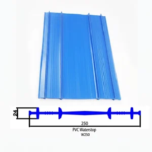 PVC Waterstop Water Stopper Potable Water Watertight Strip for Concrete Joint Swimming Treatment Plant Reservoir Waterproofing