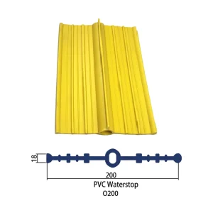 PVC Waterstop Water Stopper Thixotropic Bond Waterproof Strip for Expansion Joint Tunnel Caisson Underground Passage Sealing