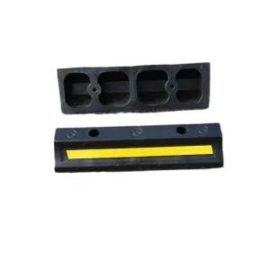 Parking Space Wheel Stop Protective Rubber Plastic Retainer Limiter Parking Positioner Double Parking Wheel Stop