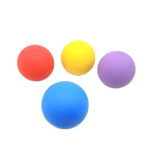 Pet Dog Toy Hard Solid Durable Rubber Black Ball Tennis Chew Toy High Bounce Rubber Dog Ball for Dog