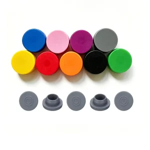 Pharmaceutical Medical Glass Vial Infusion Vial Packaging 13mm 20mm Rubber Stopper Aluminum Plastic Cap
