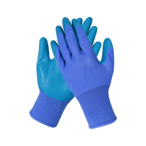 Physical Smooth Labor Protection Summer Breathable Impregnated Thickened Wear-resistant Latex Elastic Cuff Customizable Gloves