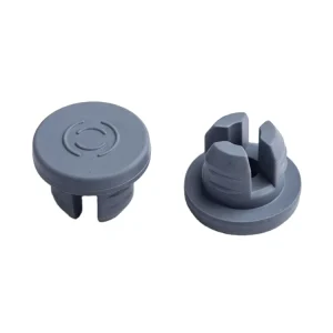 Pierceable ISO USP Compliant 13mm 20mm Chlorobutyl Rubber Stopper for Lyophilized Injection Vials